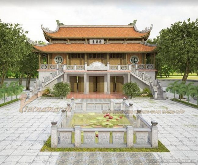 Mẫu nhà thờ họ mái cong