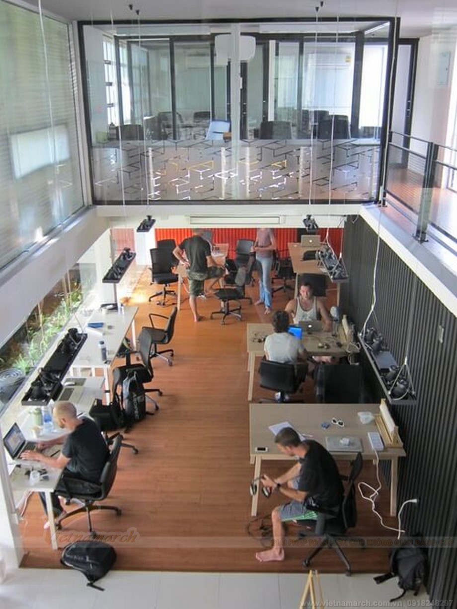 Coworking space Punspace tại Chiang Mai, Thái Lan