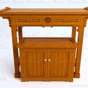 Bàn thờ phụ là gì và những mẫu bàn thờ phụ đẹp cho không gian thờ cúng