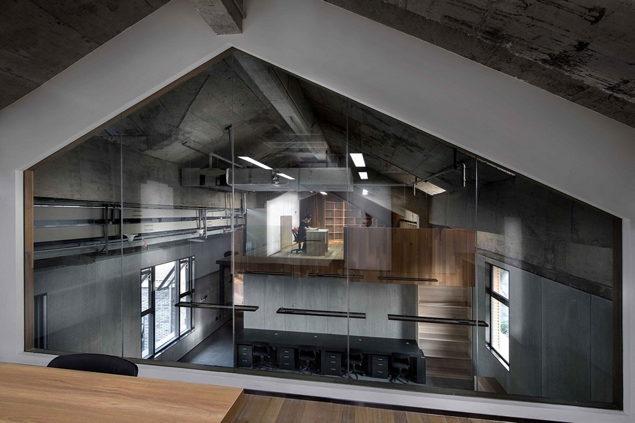 Dự án thiết kế không gian làm việc chung coworking space hiện đại với gỗ > Thiết kế khu vực làm việc