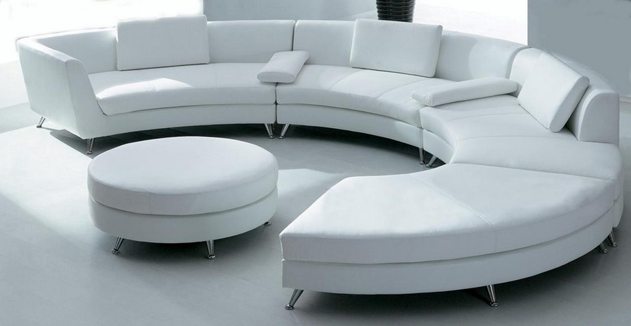 Những mẫu sofa góc tròn hot nhất hiện nay > Hiện nay, sofa góc tròn đã được sử dụng nhiều hơn và có mặt trong một số không gian sống 