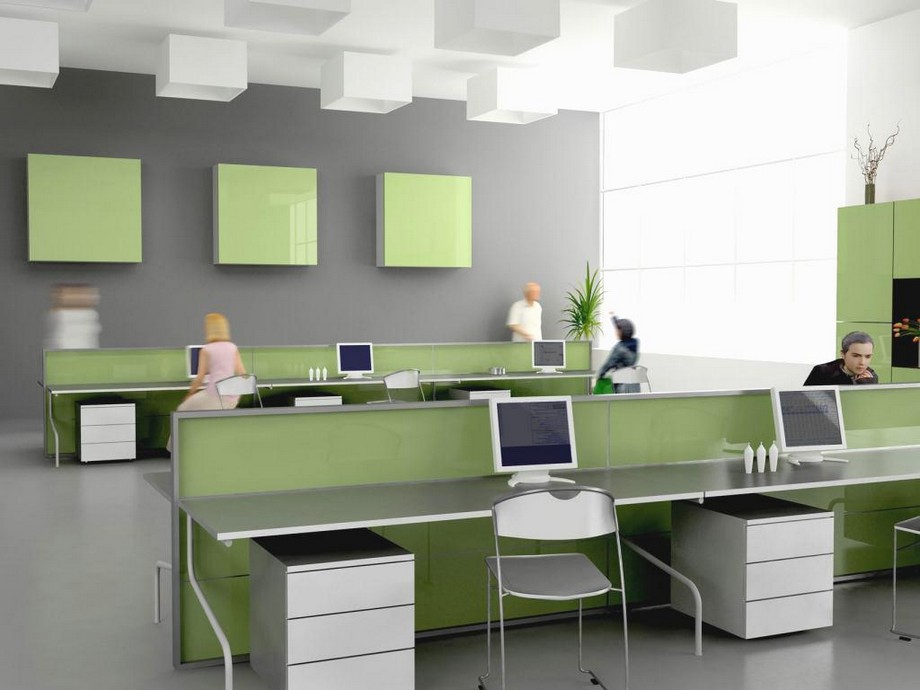 22 Mẫu văn phòng đẹp được thiết kế theo phong cách hiện đại > Mẫu văn phòng đẹp