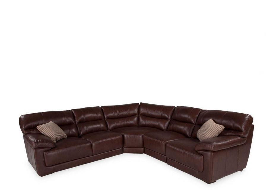 35 Mẫu sofa góc màu nâu thiết kế đẹp cho phòng khách sang trọng > Sofa góc màu nâu đẹp