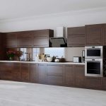 10+ mẫu tủ bếp đẹp hình chữ I cho không gian phòng bếp 2019