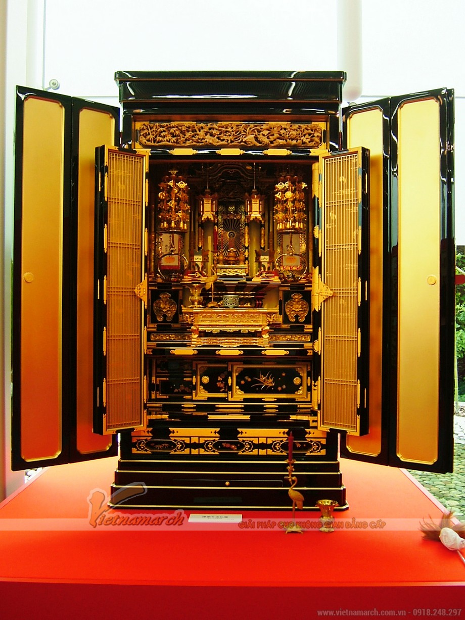 80++ Mẫu tủ thờ Phật Nhật Bản cho phòng thờ Việt hiện đại > Mẫu bàn thờ kiểu Nhật