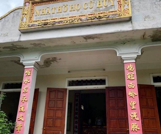 Nhà thờ họ Cù Huy-Niềm tự hào trong nền văn hóa đất Việt