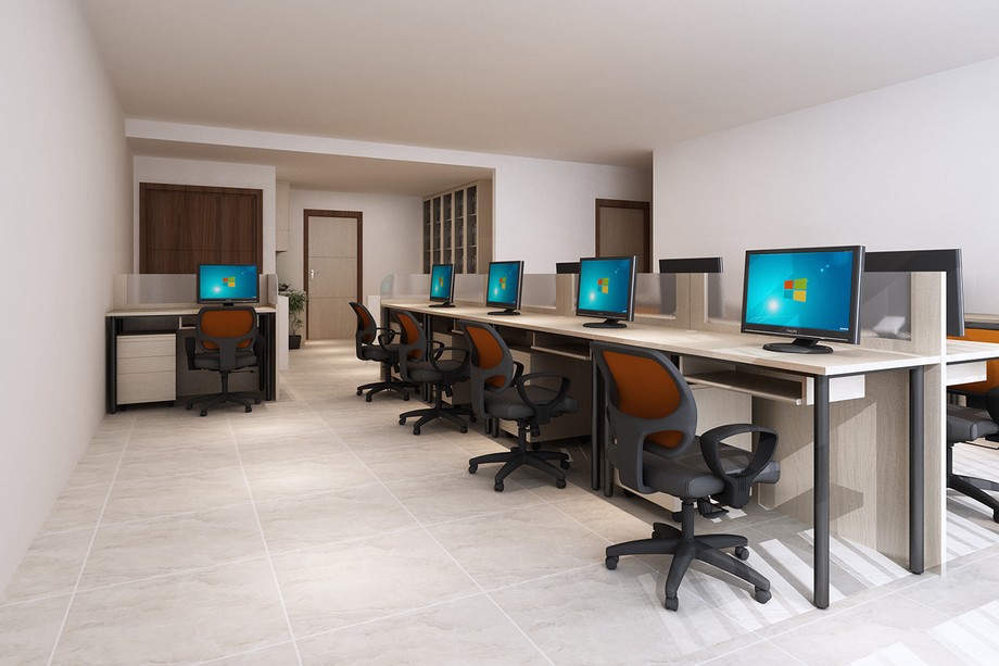 Thiết kế văn phòng 30m2 Thiết kế văn phòng 30m2 với nội thất đơn giản