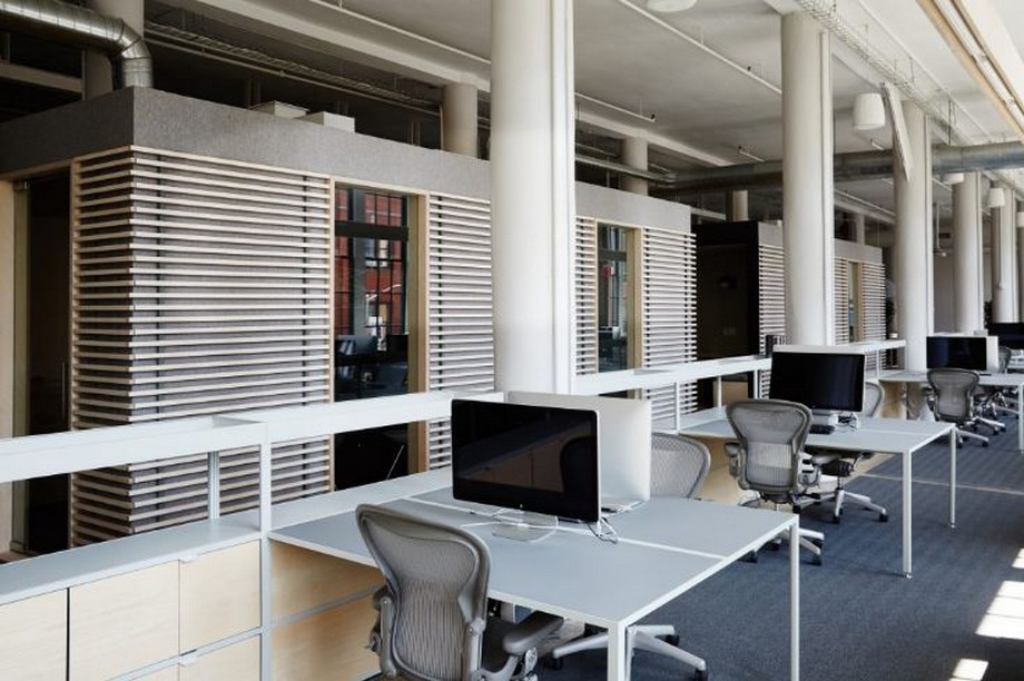 Thiết kế nội thất văn phòng theo phong cách Scandinavian với không gian làm việc mở