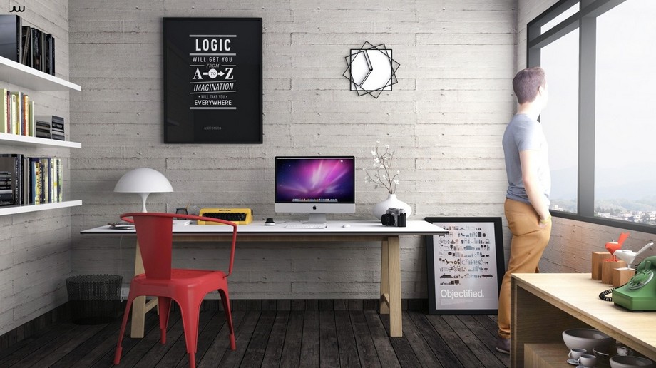 Cách chọn bàn làm việc cho một thiết kế văn phòng tại nhà hoàn hảo! > Những mẫu bàn làm việc cho văn phòng nhỏ tại nhà đẹp và ấn tượng theo nhiều phong cách khác nhau