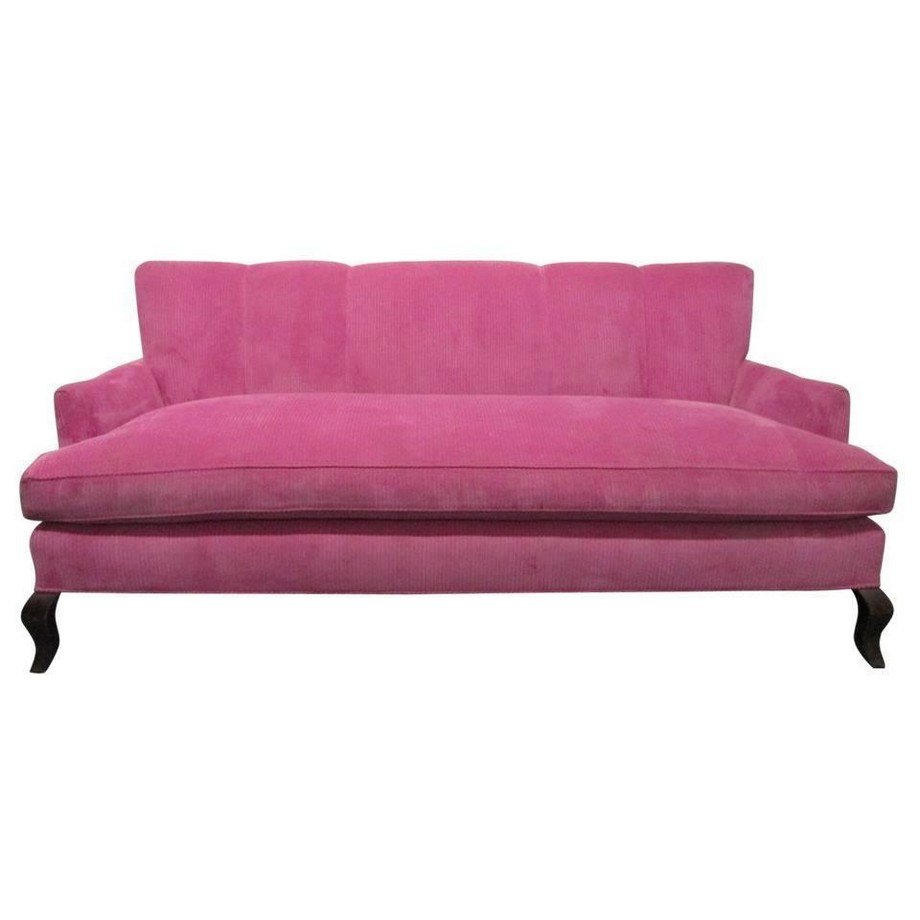 35 mẫu ghế sofa màu hồng ấn tượng cho phòng khách , phòng ngủ thêm phần lãng mạn! > Mẫu ghế sofa màu hồng đẹp
