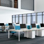 Mẫu bàn làm việc D557 hiện đại, đa năng cho không gian nội thất văn phòng