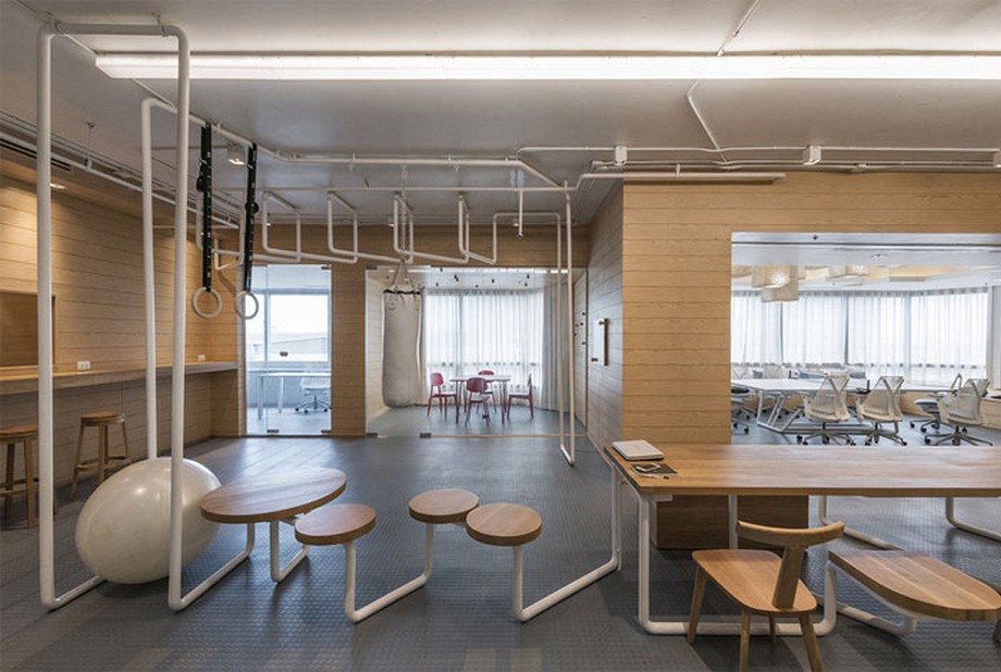 Mẫu ý tưởng thiết kế khu vực giải trí trong văn phòng > Thiết kế không gian giải trí cho văn phòng