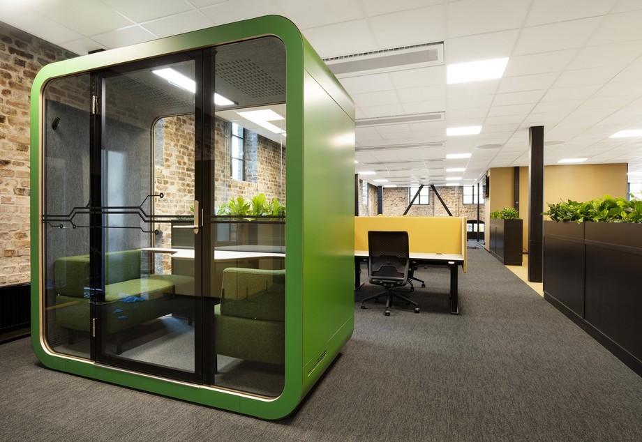 Thiết kế nội thất văn phòng làm việc, coworking space sáng tạo, hiện đại > Mẫu phonebooth