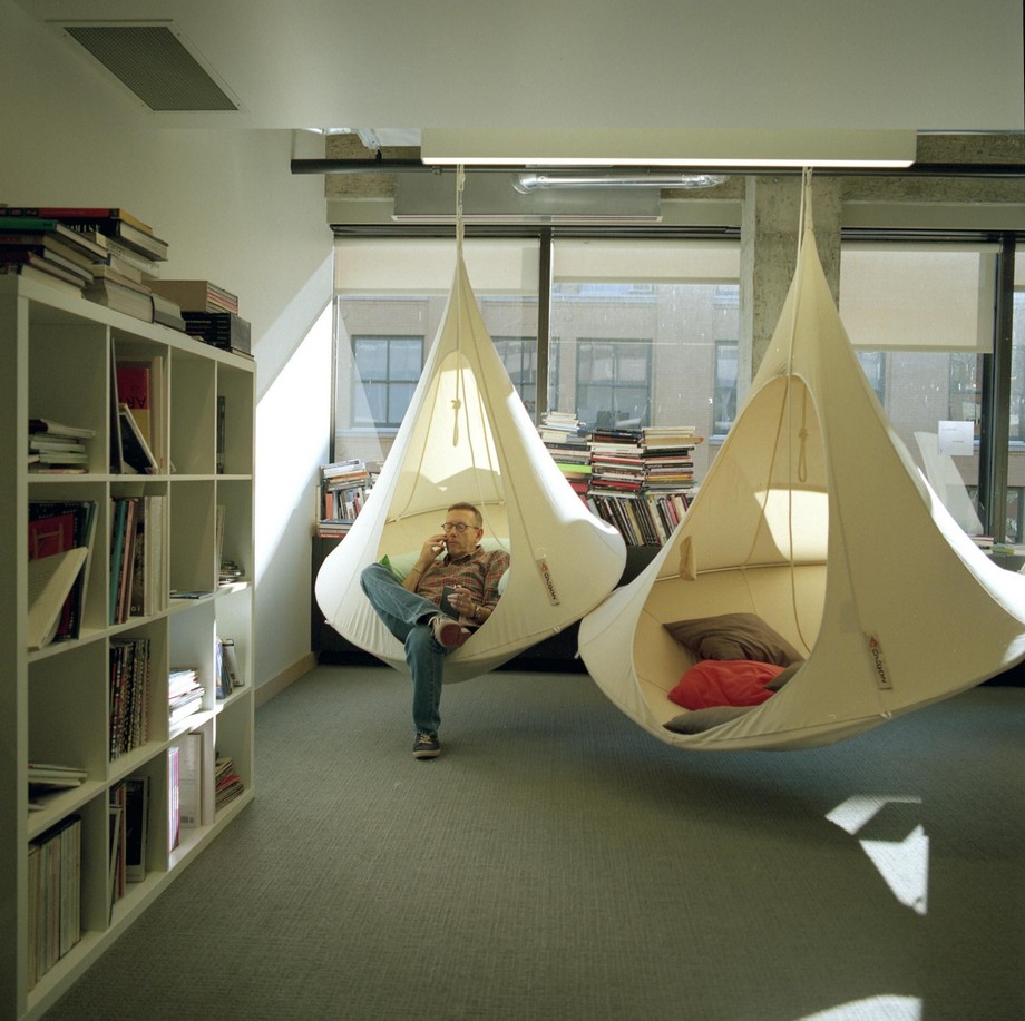 Thiết kế nội thất văn phòng làm việc, coworking space sáng tạo, hiện đại > Không gian nghỉ tại Google Hq Nap Pods