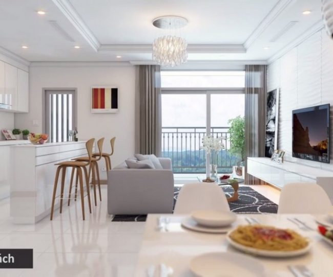 Thiết kế nội thất chung cư 3 phòng ngủ Vinhomes Smart City