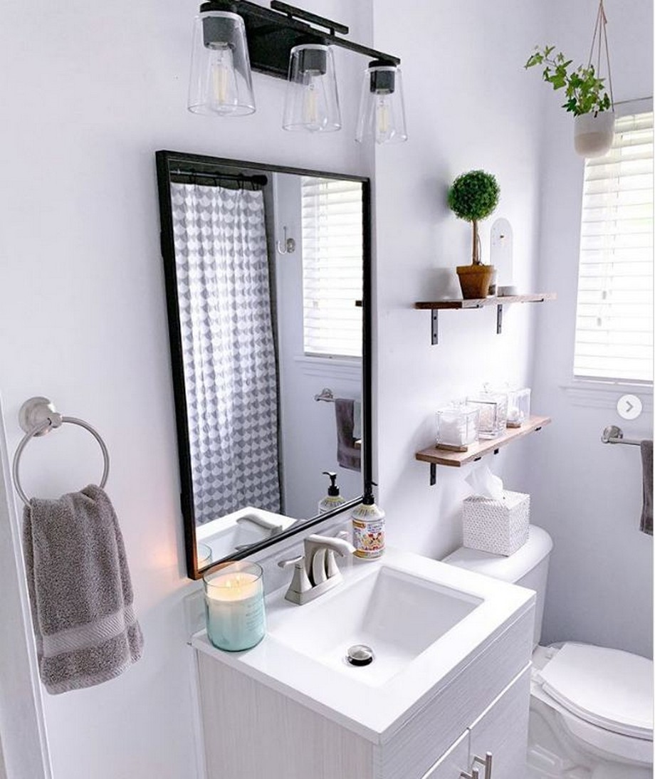 Thiết kế phòng tắm trong chung cư – 7 ý tưởng biến phòng tắm nhỏ trở nên to hơn > Thiết kế phòng tắm trong chung cư