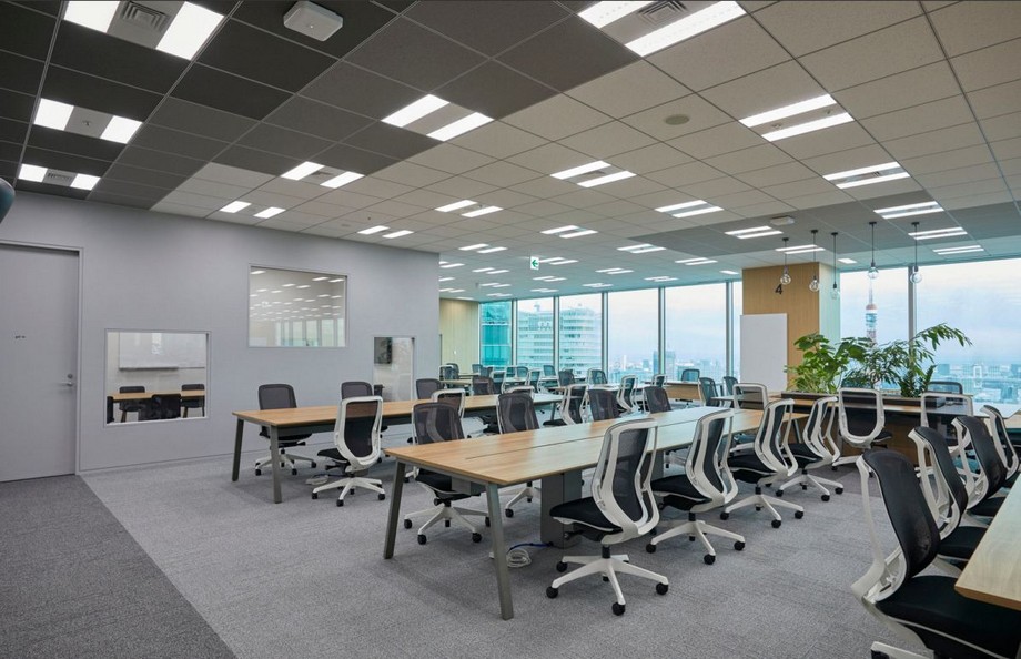 Dự án thiết kế văn phòng kiểu Nhật cho công ty Mediba > Thiết kế văn phòng kiểu Nhật