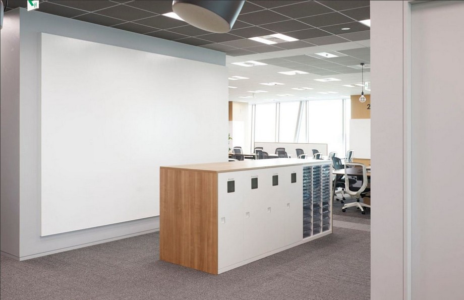 Dự án thiết kế văn phòng kiểu Nhật cho công ty Mediba > Thiết kế văn phòng kiểu Nhật