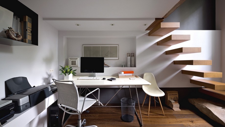 30+ ý tưởng thiết kế văn phòng tại nhà hiện đại > 30 ý tưởng thiết kế văn phòng tại nhà