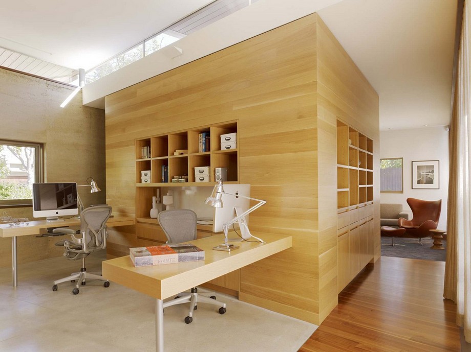 30+ ý tưởng thiết kế văn phòng tại nhà hiện đại > Ý tưởng thiết kế văn phòng tại nhà đẹp và sáng tạo