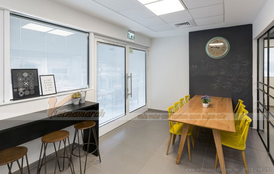 Giải pháp thiết kế phòng họp siêu nhỏ > Thiết kế phòng họp nhỏ theo phong cách đơn giản, hiện đại