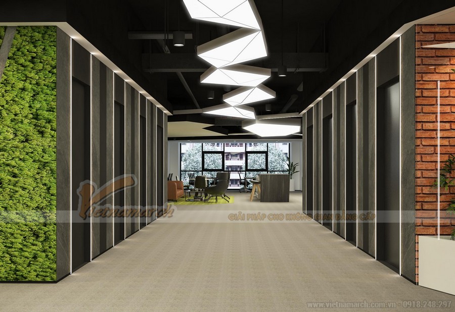 Phương án thiết kế nội thất văn phòng công ty Golden West – Thanh Xuân – Hà Nội > Thiết kế khu vực ăn uống, giải trí trong văn phòng Golden West Thanh Xuân