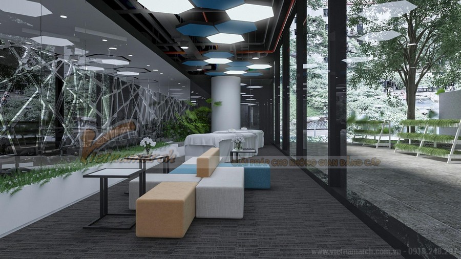 Hồ sơ bản vẽ thiết kế văn phòng 610m2 tại Nam Từ Liêm > Hồ sơ bản vẽ thiết kế văn phòng 610m2 tại Nam Từ Liêm