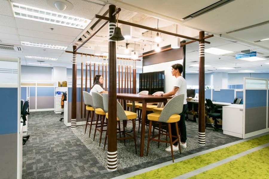 101 mẫu thiết kế văn phòng đại diện ấn tượng > Văn phòng đại diện công ty Sam Sung