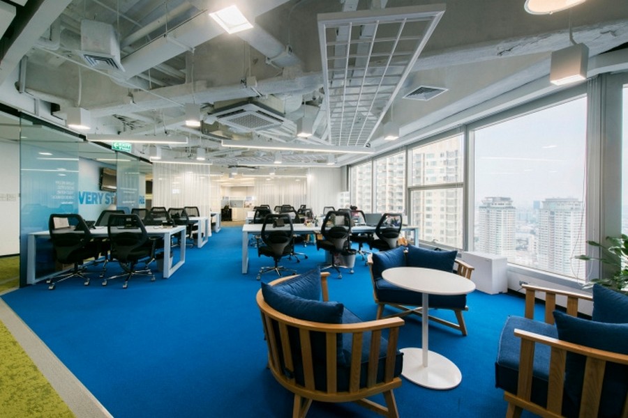 101 mẫu thiết kế văn phòng đại diện ấn tượng > Văn phòng đại diện công ty Sam Sung