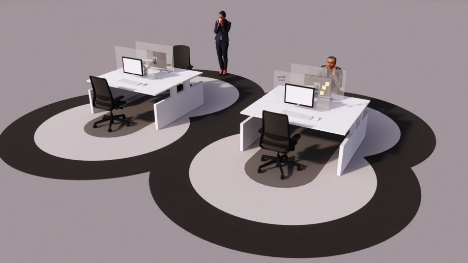Thiết kế văn phòng 6 feet: giải pháp cho các doanh nghiệp mùa dịch Covid -19