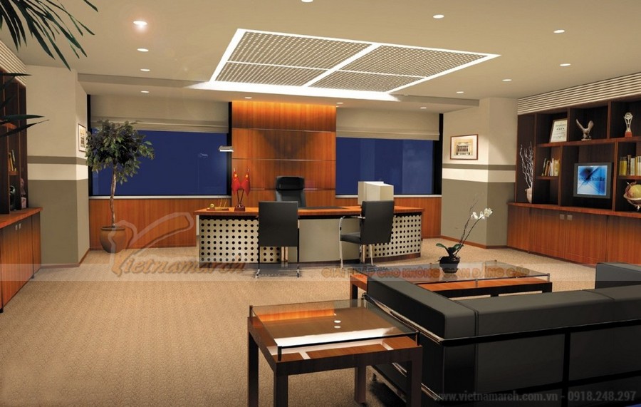 36+ Mẫu thiết kế văn phòng luật chuẩn phong thủy ăn nên làm ra > Thiết kế nội thất văn phòng luật sư trang nhã