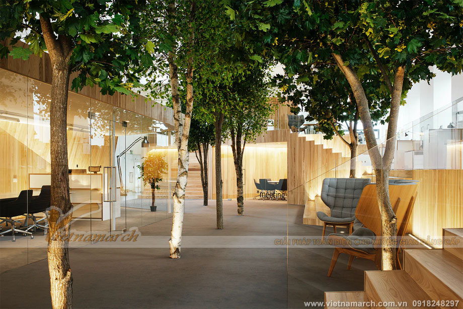 10++ nguyên tắc thiết kế văn phòng của Vietnamarch – Mọi Chủ đầu tư luôn mong muốn > Thiết kế nội thất văn phòng xanh