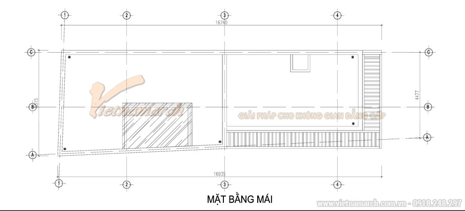 Dự án thiết kế nhà phố 3 tầng với diện tích sàn 98m2 tại thành phố Thái Bình > Bản vẽ thiết kế nhà ở 3 tầng cho gia chủ tại thái bình