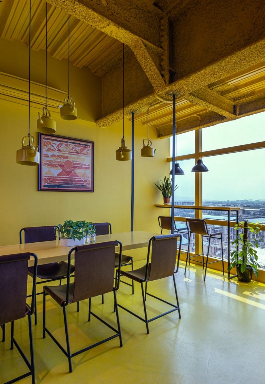 Ngắm nhìn dự án thiết kế nội thất văn phòng lấy cảm hứng từ vật liệu gỗ tự nhiên > thiết kế nội thất văn phòng lấy cảm hứng từ vật liệu gỗ tự nhiên