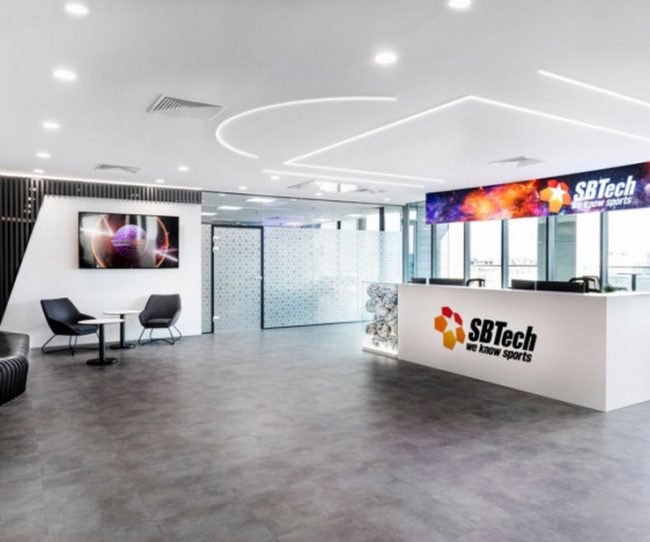 Phối cảnh nội thất văn phòng cho công ty công nghệ SBTech