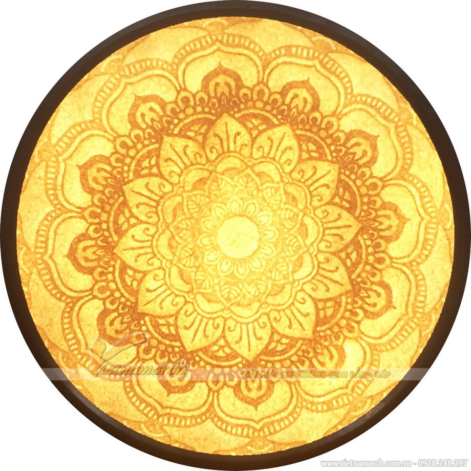 Tranh giấy dừa Mandala nét đẹp tâm linh cho không gian phòng thờ > Ý nghĩa phong thủy của tranh mandala