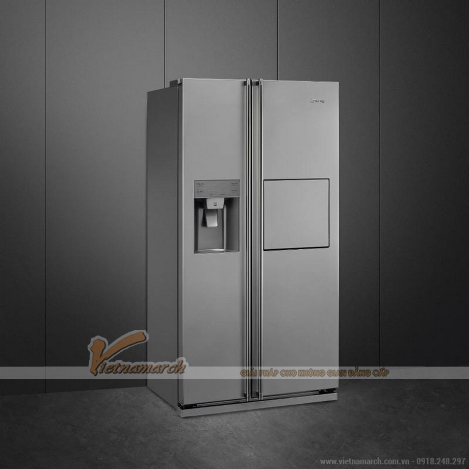 Tủ lạnh Side By Side SMEG SBS662X, 616 lít
