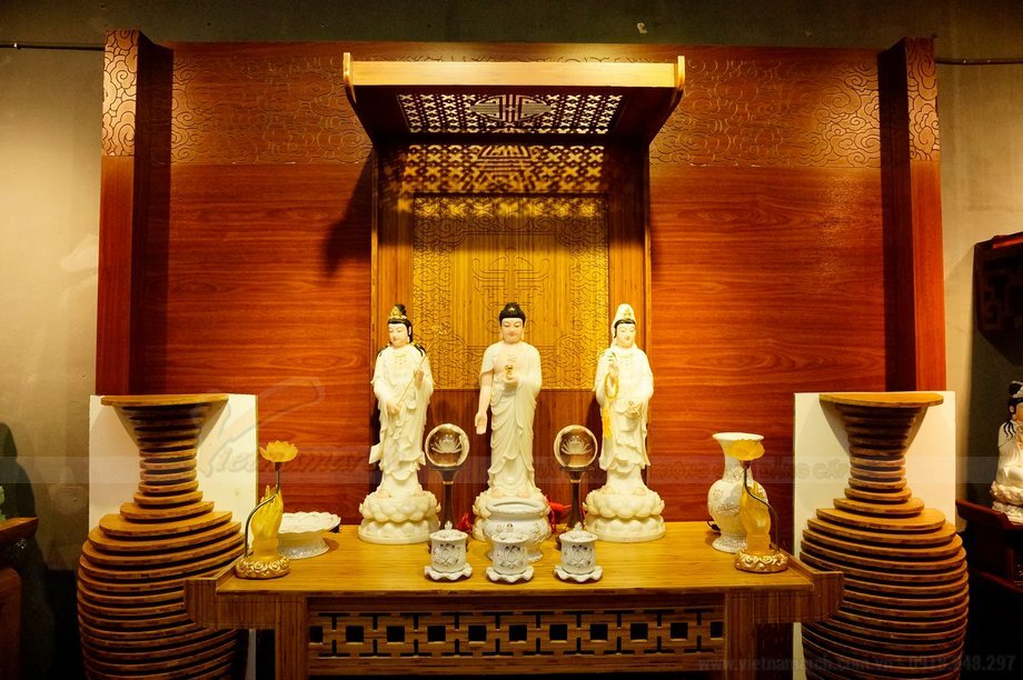 Bố trí bàn thờ Phật như thế nào để mang lại may mắn > Bố trí bàn thờ Phật