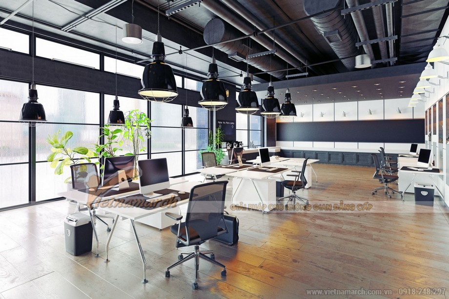 Bật mí cách bố trí nội thất văn phòng đẹp và chuyên nghiệp từ A – Z > Bố trí nội thất văn phòng làm việc một cách chuyên nghiệp