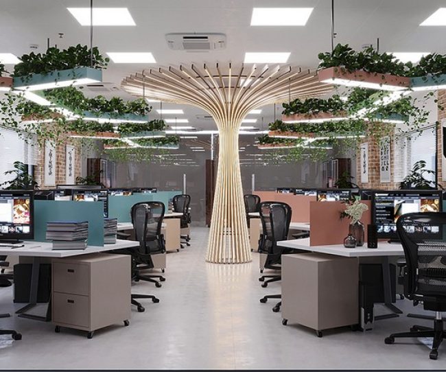 Mẫu thiết kế nội thất văn phòng đẹp tại Hải Phòng – Hiện đại và Sang trọng
