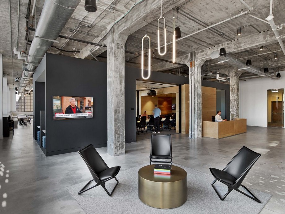Industrial style: xu hướng mới trong thiết kế văn phòng > Phong cách thiết kế văn phòng công nghiệp