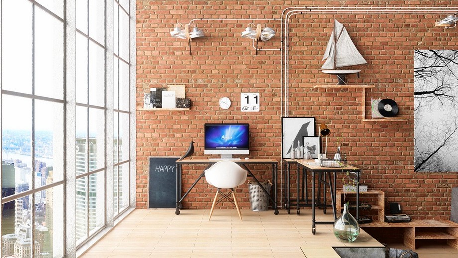 Industrial style: xu hướng mới trong thiết kế văn phòng > Phong cách industrial