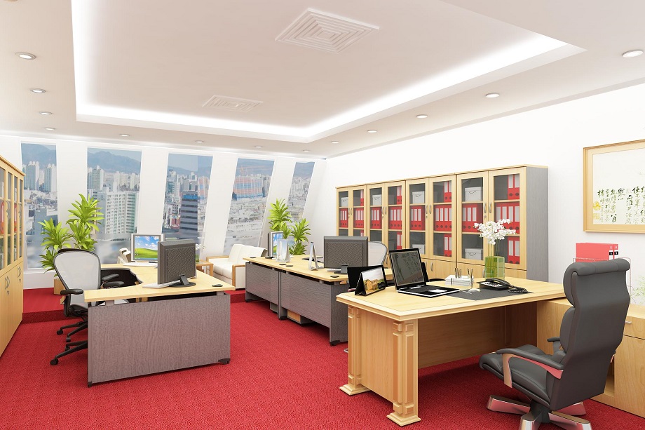 Thiết kế nội thất văn phòng chung cư hiện đại và chuyên nghiệp > 