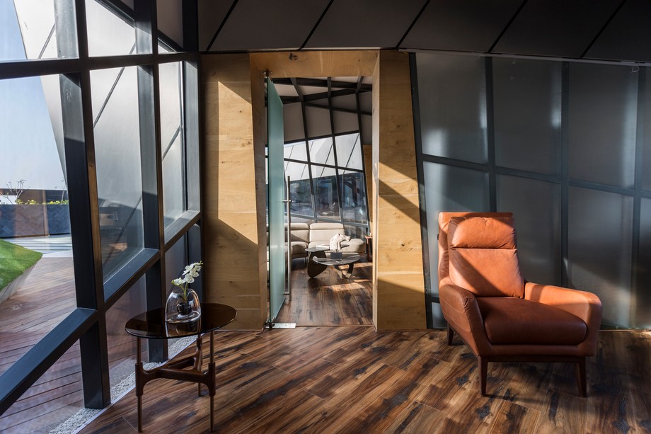 Ý tưởng thiết kế văn phòng 1243 trên sân thượng với kiến trúc độc – lạ > Recreational space