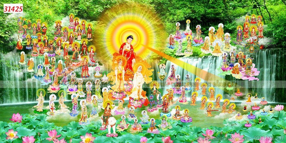 Tranh 3D Quan thế âm Bồ Tát