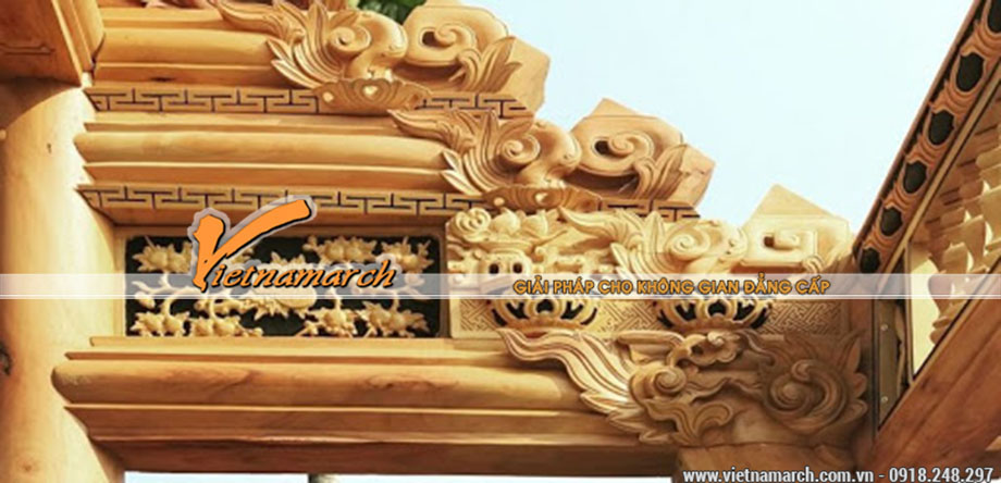 Chạm khắc thủ công nhà gỗ truyền thống mang văn hóa Việt Nam > Chạm khắc thủ công nhà gỗ