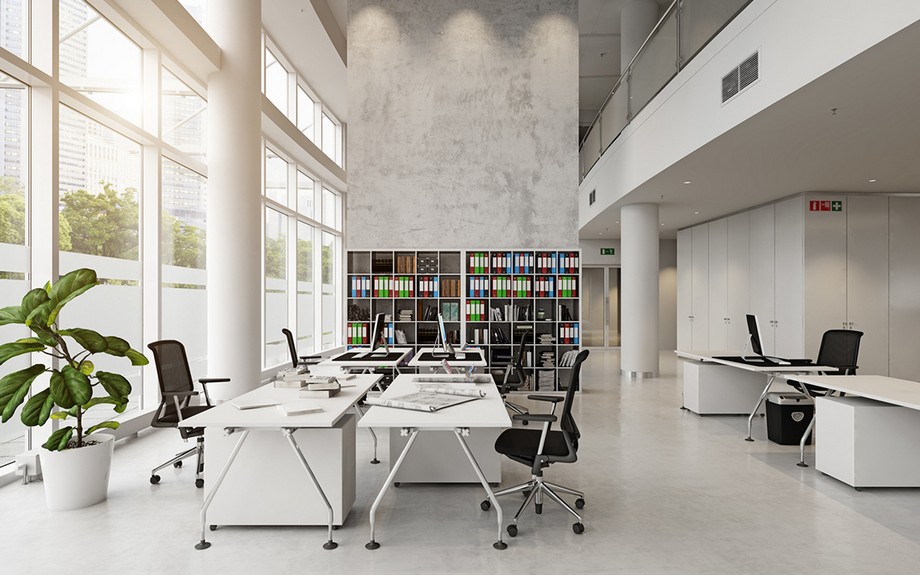 Giải pháp tối ưu hóa không gian văn phòng > Không gian văn phòng đẹp và hiện đại