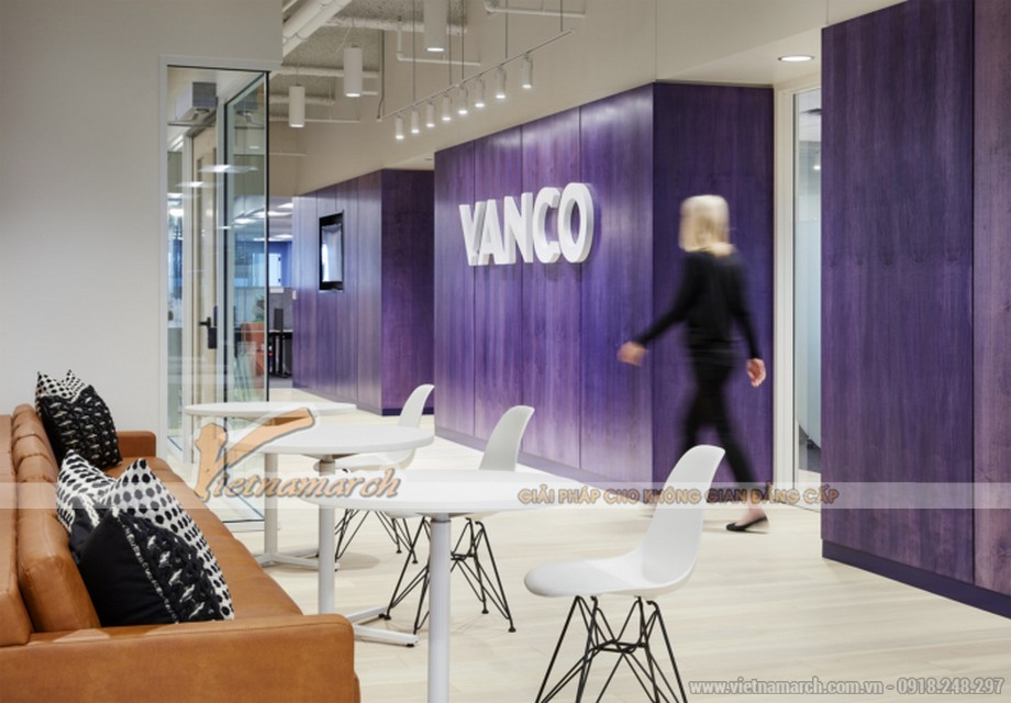 Gợi ý 18+ mẫu trang trí văn phòng làm việc đẹp hiện đại có 1-0-2 > Mẫu văn phòng công ty công nghệ  Vanco