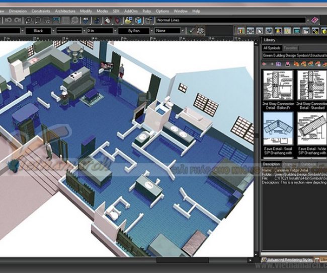 10 phần mềm thiết kế văn phòng 3D cực đỉnh