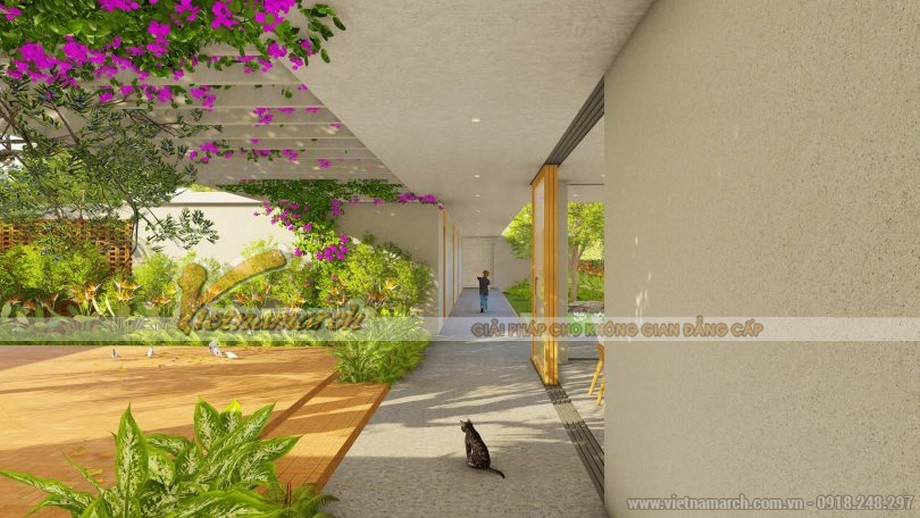 dự án thiết kế biệt thự vườn tại Hậu Giang
